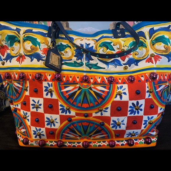 Dolce & Gabbana BEATRICE MAJOLICA bag & WALLET. - Picture 4 of 16